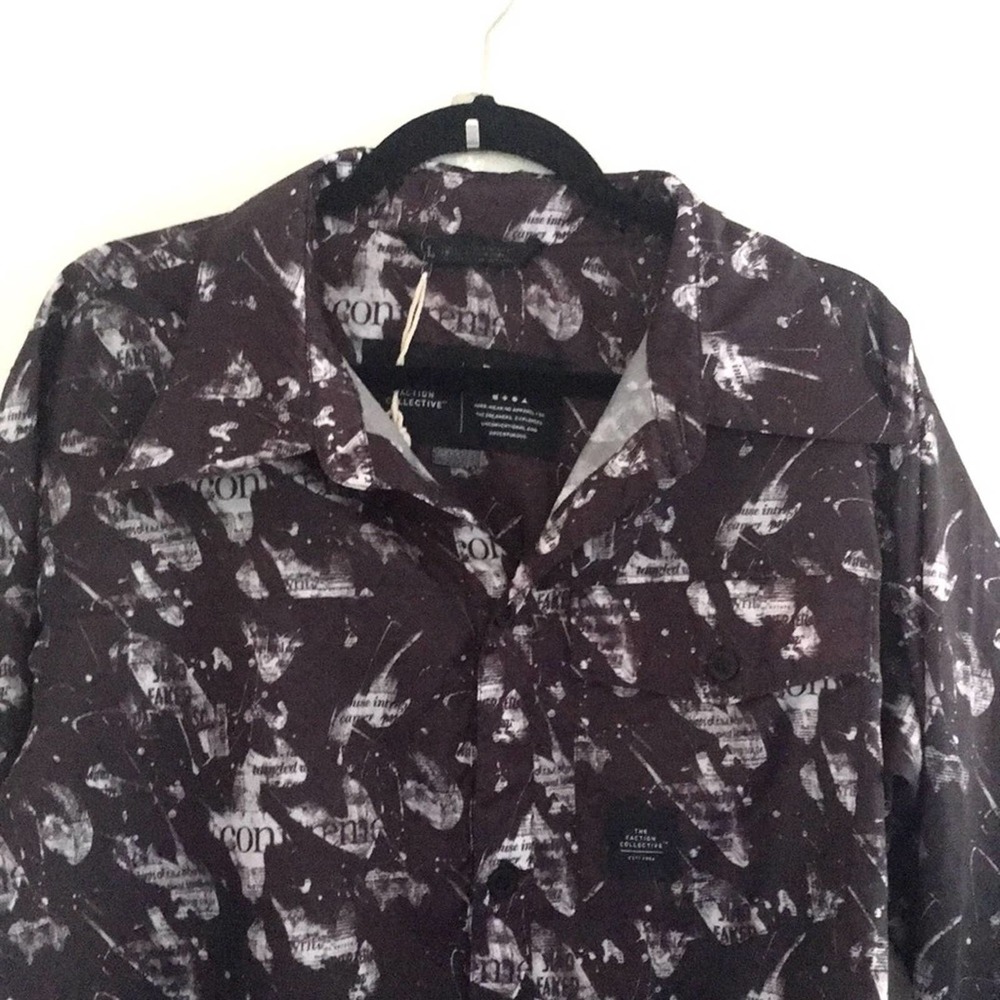 FACTION collection elemental mens windbreaker SIZE LARGE - Picture 5 of 9